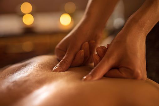 Home 1 Acupressure therapy session for stress relief and natural pain management