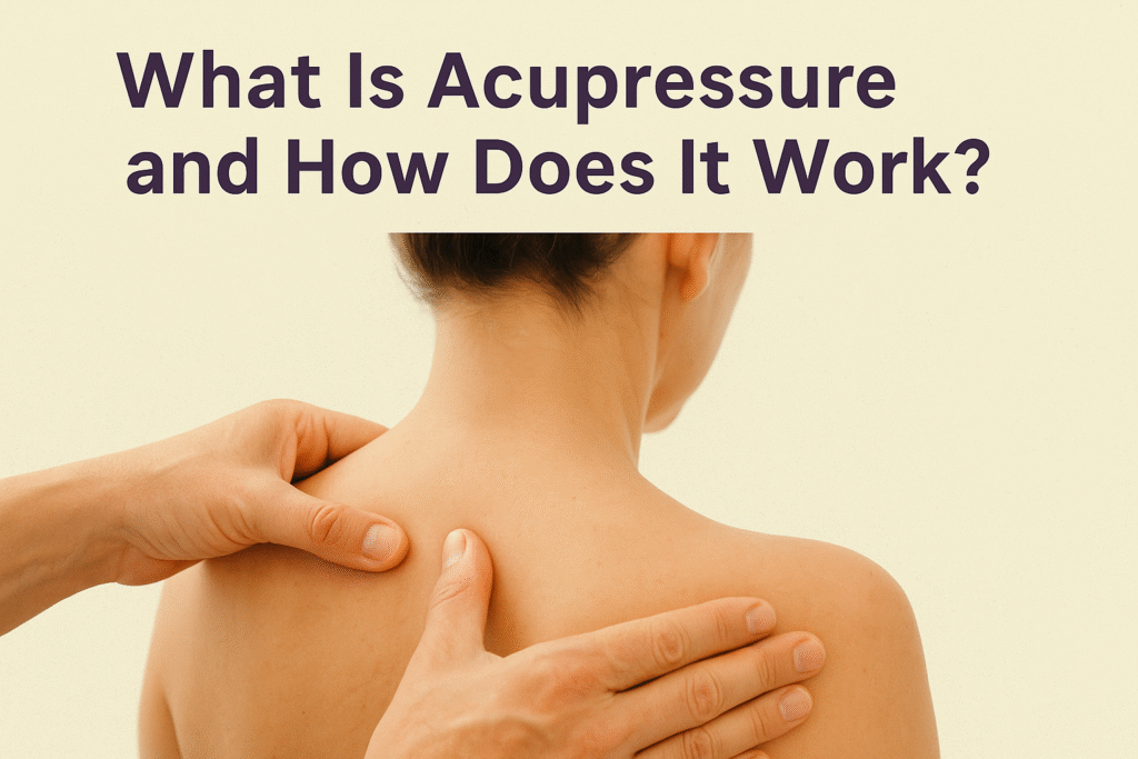 Blog 1 What is acupressure